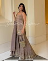 NSR 863 Crep Silk With Embrodary Siquance Work Top With Sharara Dupatta Wholesale Suppliers In Mumbai